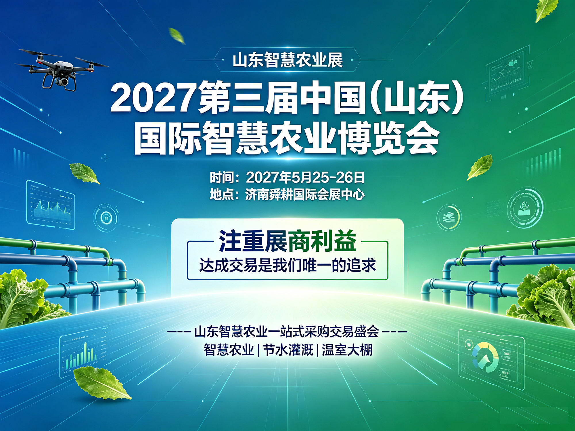 2027第三届中国（山东）国际智慧农业博览会