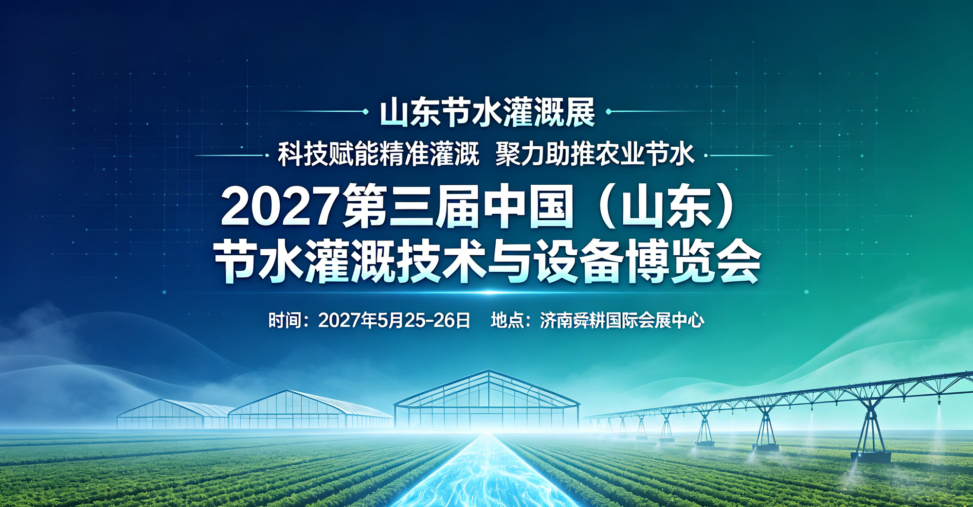 2027第三届中国（山东)节水灌溉技术与设备博览会